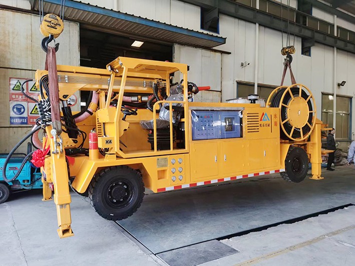 疫情防控不松懈，柴油機(jī)礦用混凝土濕式噴射車正常發(fā)貨！